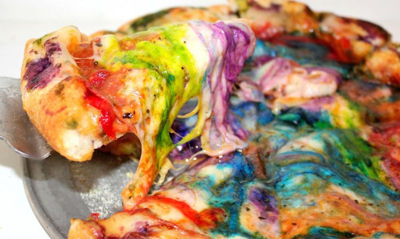 Rainbow Pizza Recipes