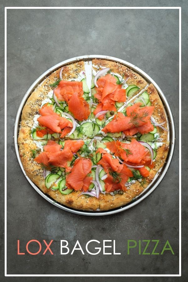 Lox-Topped Pizzas