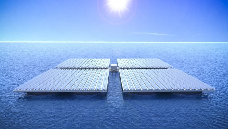 Floating Solar Panels