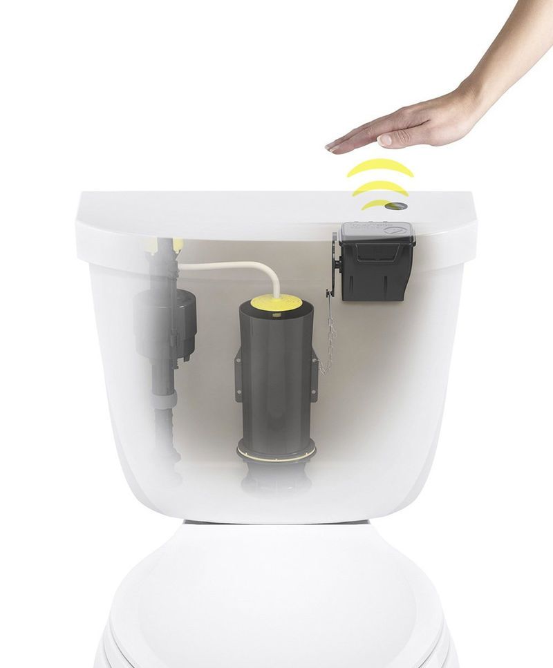 Touchless Toilet Flush Kits