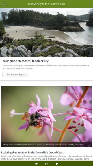 Coastal Biodiversity Apps