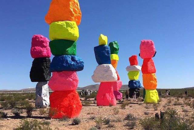 Technicolor Boulder Towers