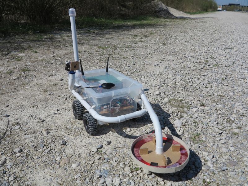 DIY Metal Detector Robots