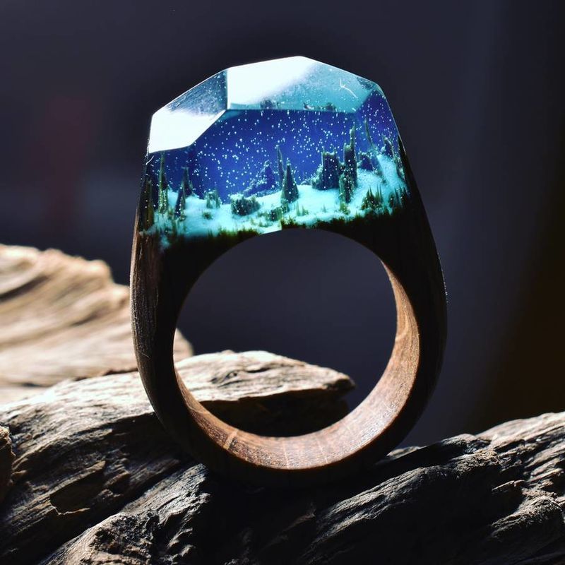 Landscape-Inspired Ring Collections