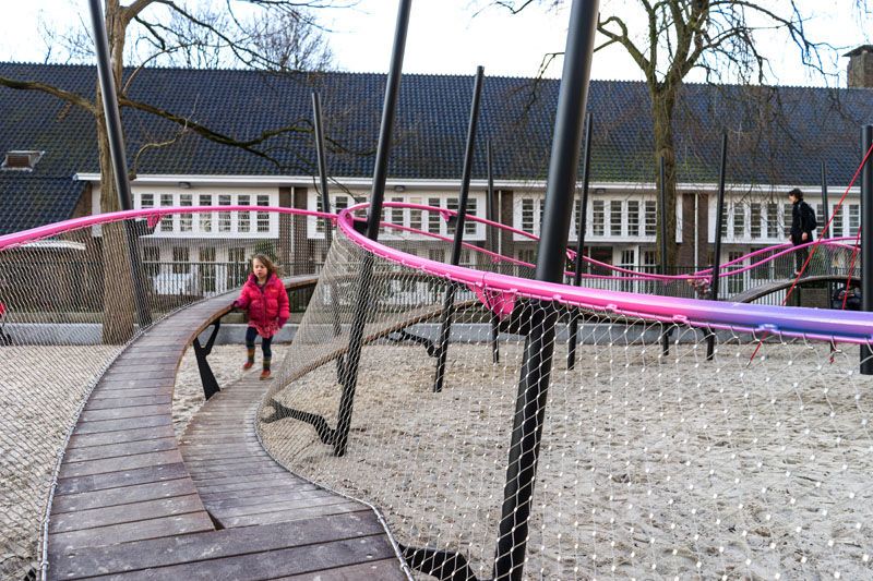 Roller Coaster-Themed Playgrounds