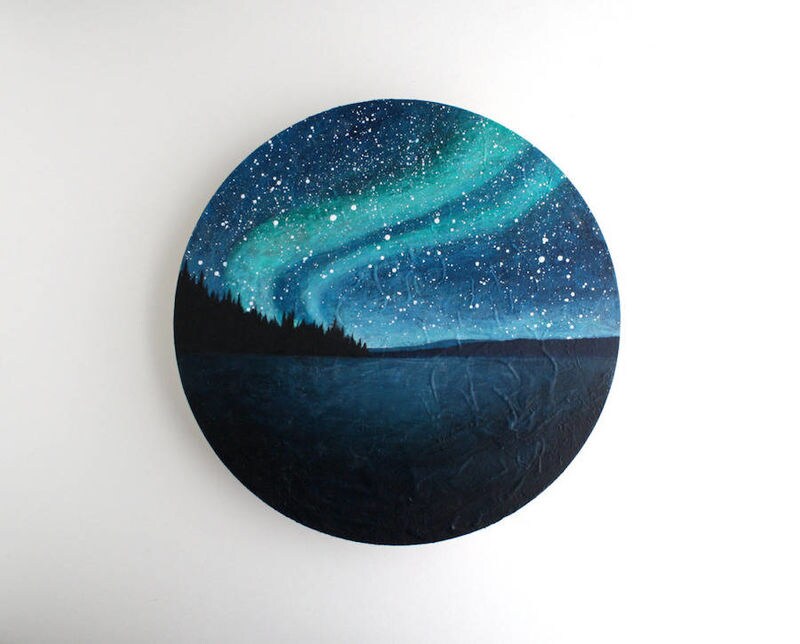 Geometric Galactic Paintings