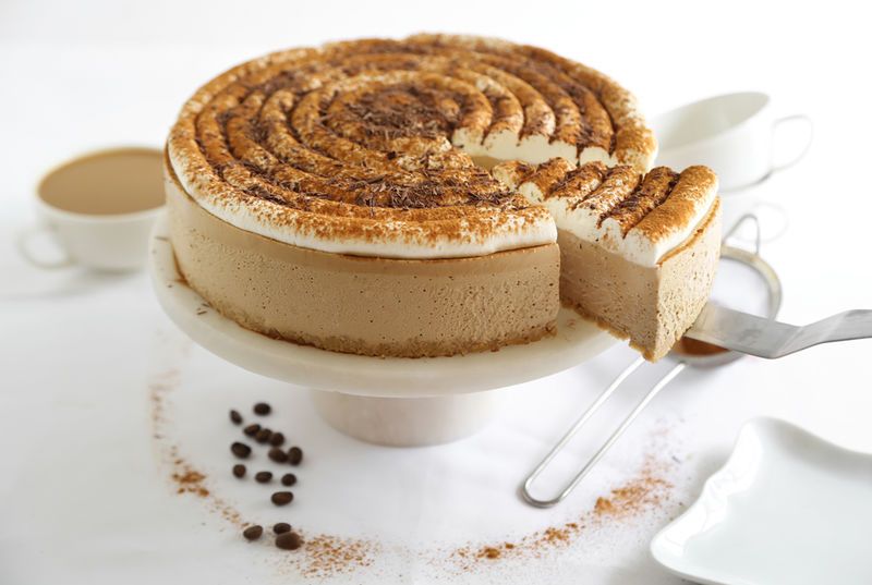 Caffeinated Cappuccino Cheesecakes