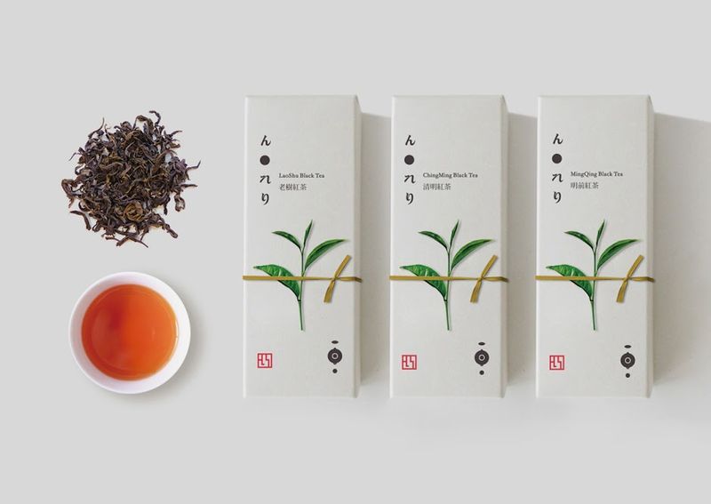 Asian-Inspired Tea Packaging