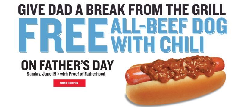 Fatherly Hot Dog Giveaways