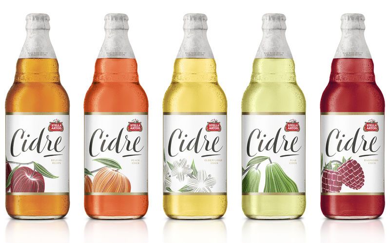 Upscale Fruit Cider Branding