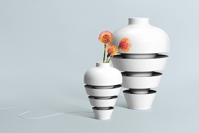 Magnetic Modular Vases