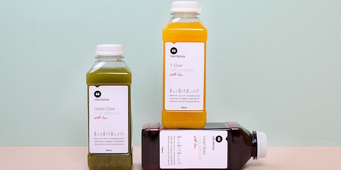 Medicinal-Like Juice Labels