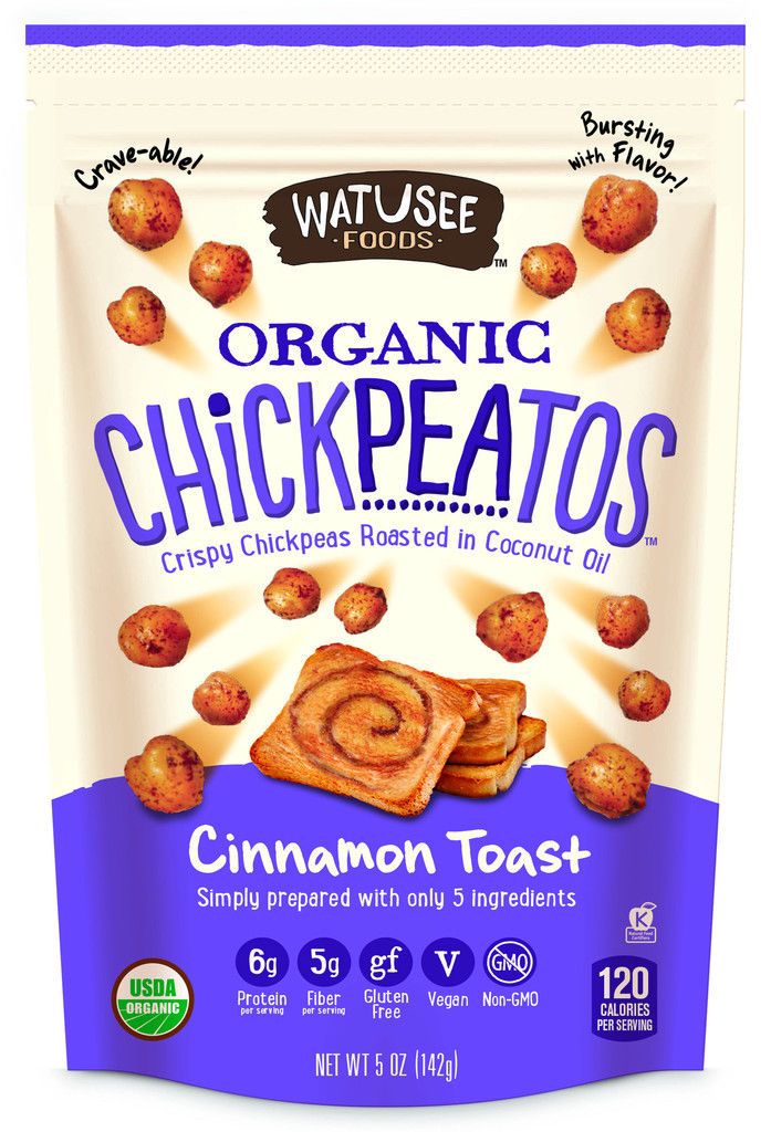 Cinnamon Chickpea Snacks