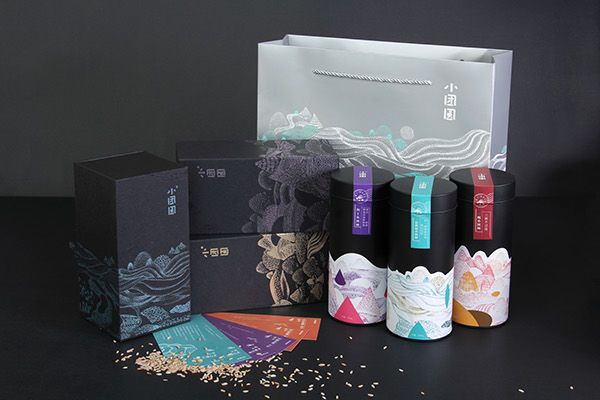 Ethereal Asian Rice Branding