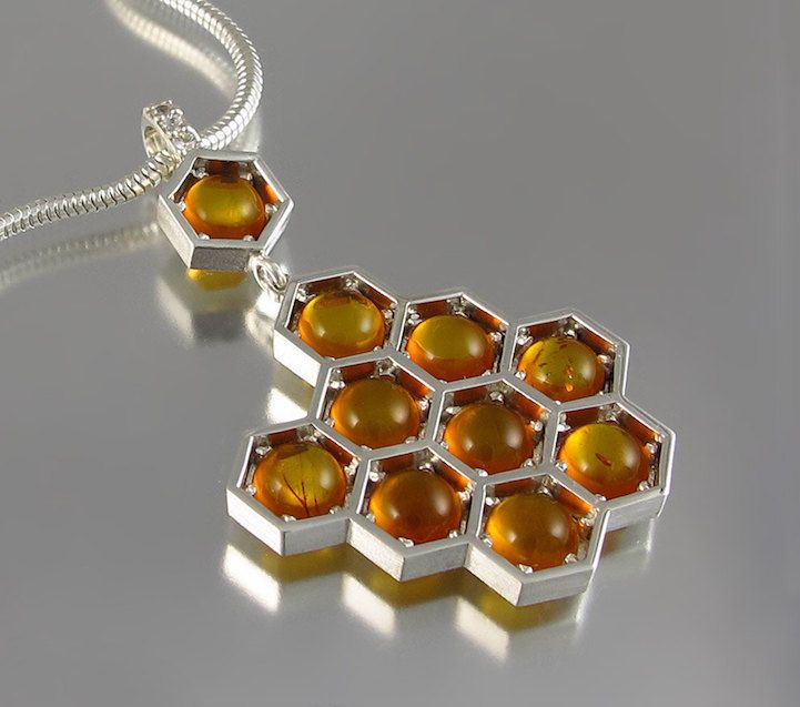 Hexagonal Honeycomb Jewelry