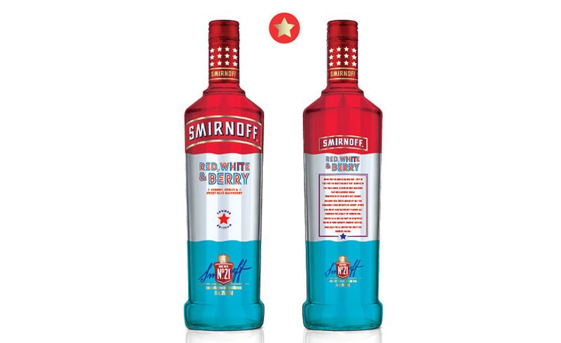 Americana-Inspired Vodka Flavors