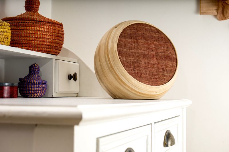 Stylish Bamboo Speakers