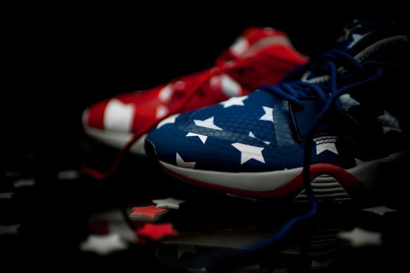 Celebratory Star-Spangled Sneakers