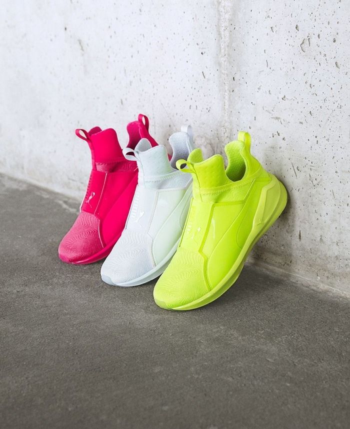 Highlighter-Hued Sneakers