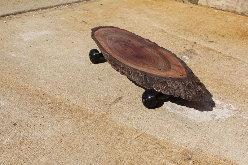 Wooden Slab Longboards