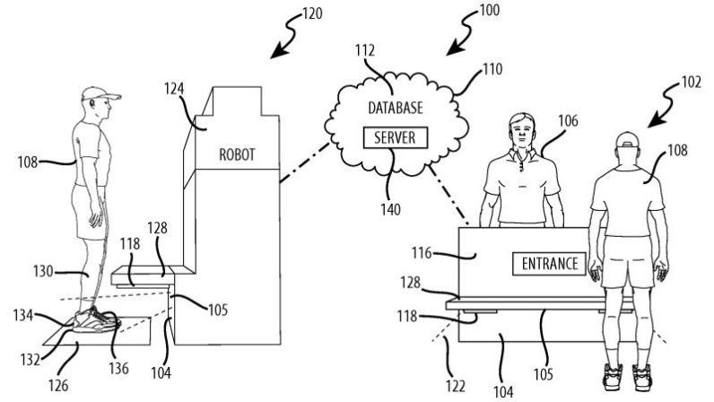 Shoe-Based Tracking Robots