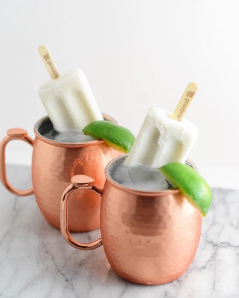 Moscow Mule Poptails