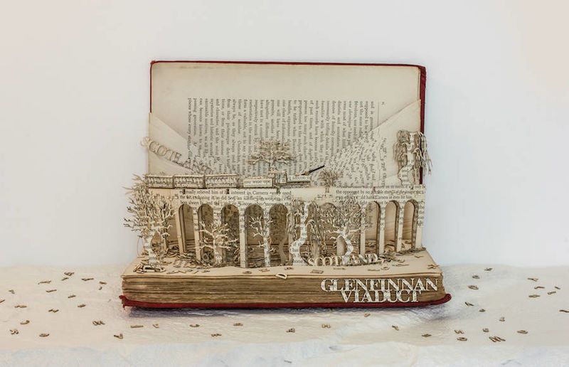 Pop-Up Book Sculptures