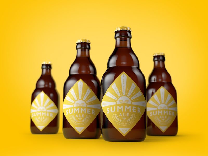 Summery Beer Packaging