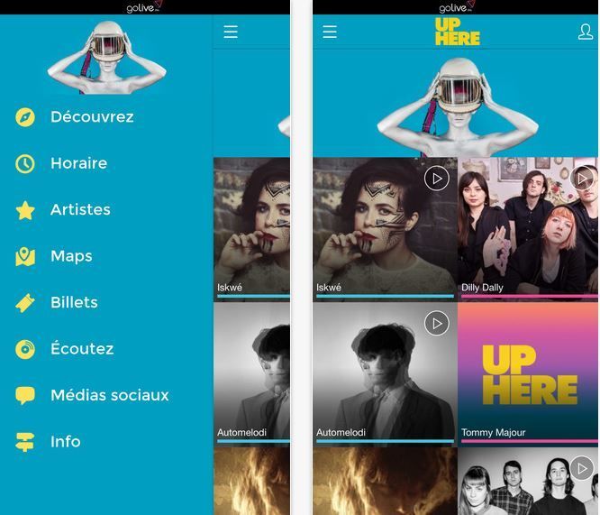 Festival Discovery Apps