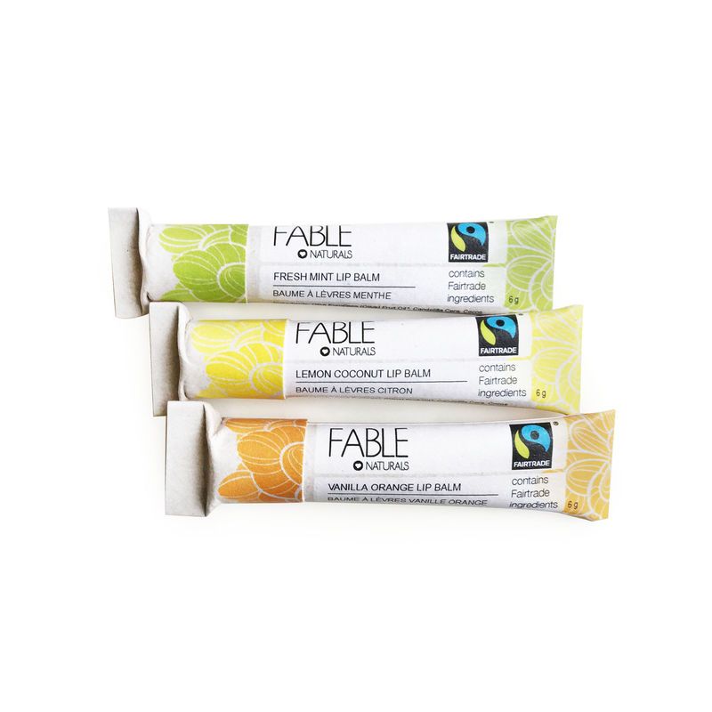 Compostable Lip Balms