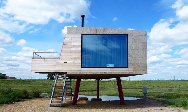 Compact Cork-Covered Homes