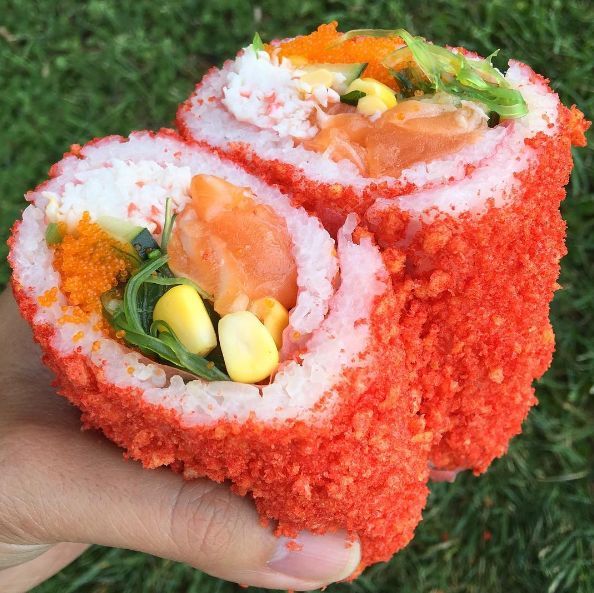 Spicy Sushi Burritos