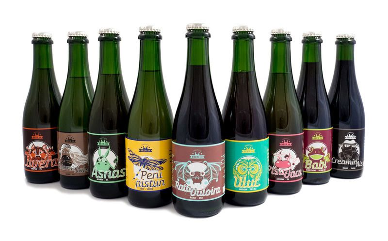 Animal-Themed Beer Labels