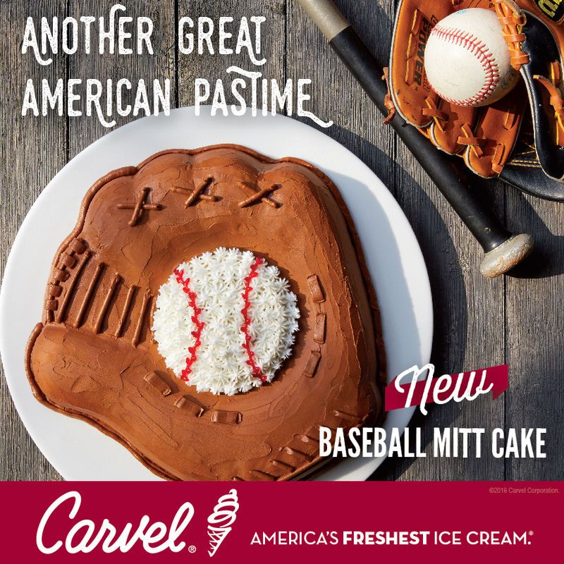 Baseball Mitt-Shaped Cakes