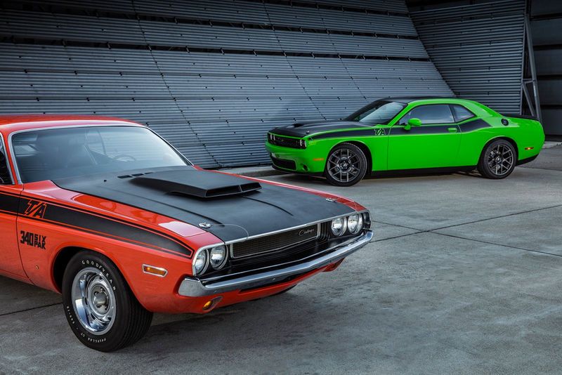 Modernized 70s Muscle Cars