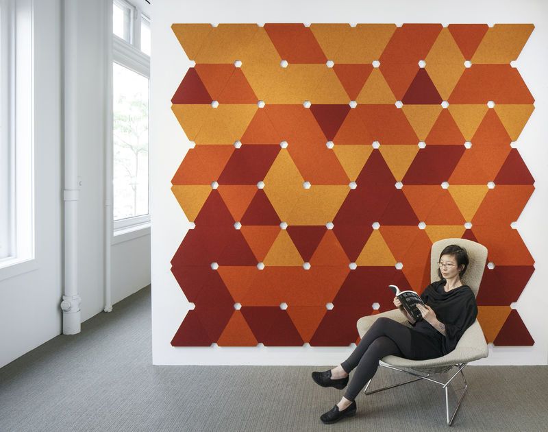 Sound-Controlling Decorative Tiles