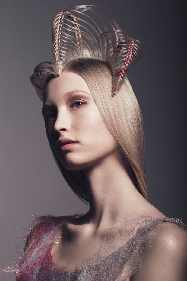 Sculptural Hair Portraits