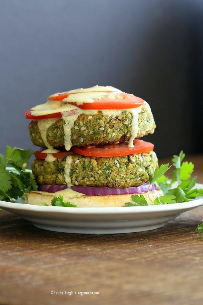 Vegan Chickpea Burgers