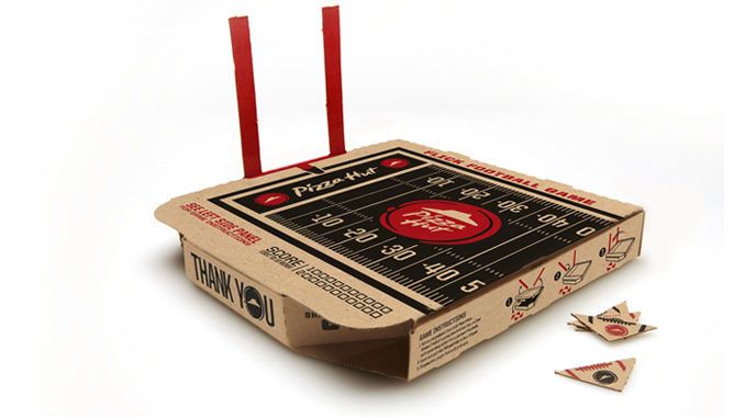 Game-Embedded Pizza Boxes