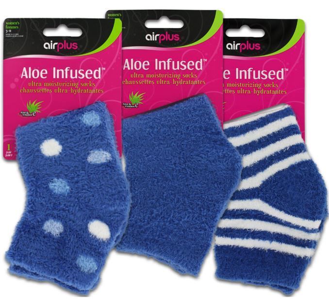 Aloe-Infused Moisturizing Socks