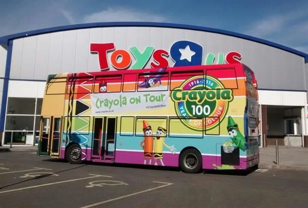 Celebratory Crayon Bus Tours