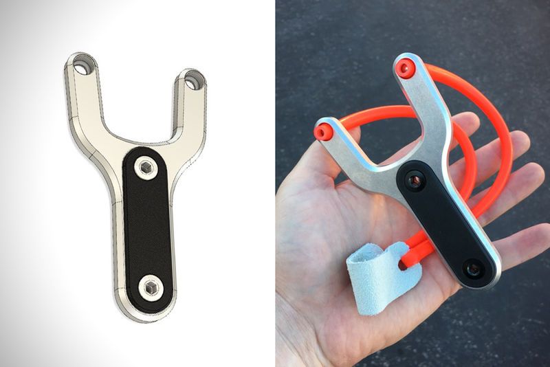 Ultramodern Metal Slingshots