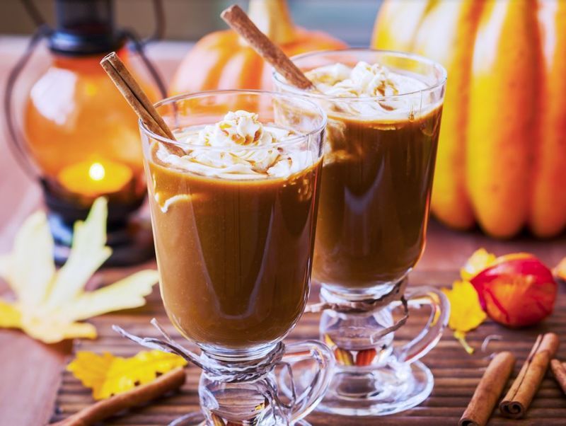 DIY Caffeinated Pumpkin Cocktails