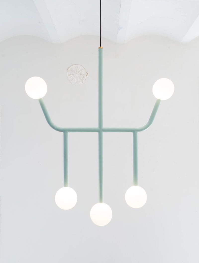 Circuit-Inspired Chandeliers