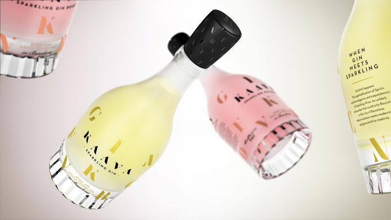 Sparkling Gin Bottles