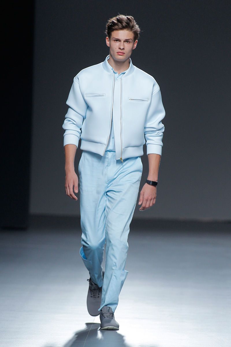 Futuristic Pastel Menswear