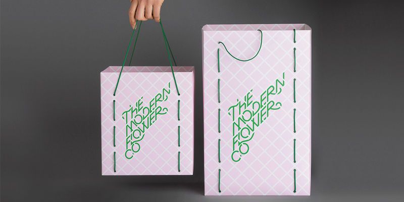 Trellis-Inspired Florist Packaging