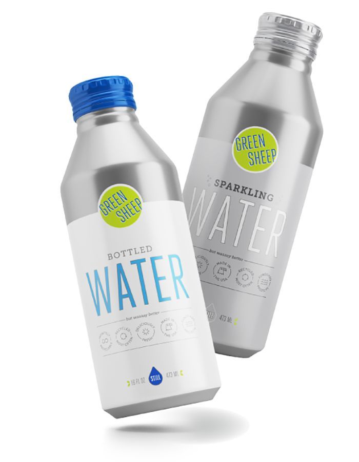 Redesigned Sustainable Water Packaging