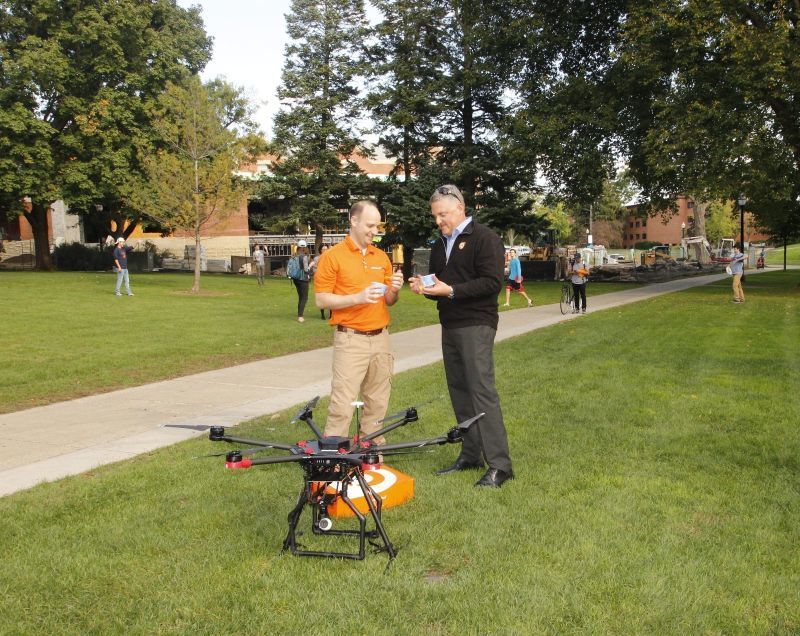 Frozen Yogurt Drone Deliveries