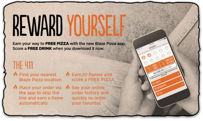 Pizza-Earning Loyalty Apps